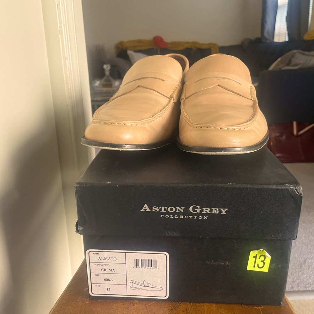 Ashton Grey Men’s Loafers